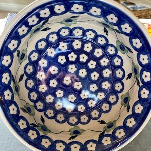 Handmade Floral Bowl made in Poland